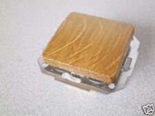 KOPP Kreuzschalter MILANO HK02 eiche-natur UP Unterputz Schalter Wechsel Aus