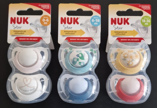 Nuk star silikon schnuller - nuk, silikon-schnuller