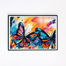 Abstrakter Schmetterling