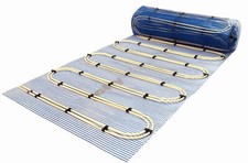 Fußbodenheizung Wasser Komplett Set Jollytherm Aquaheat Doppelrohr 2,5 - 20 m²