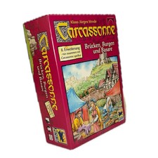 Leer Karton: Carcassonne Brücken Burgen Basare Erweiterung Altes Design nur OVP