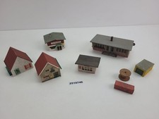 Konvolut Modellhäuser Eisenbahnhäuser Birkenhain Bärenbach Holz TT H0 #2510746