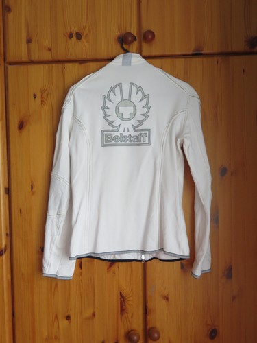 Belstaff sweatshirtjacke weiß - sweatshirtjacke,