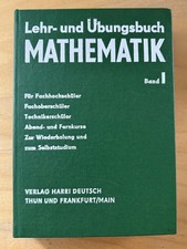 Lehrbücher : Mathematik Band 1 und 2 mit ISBN 3871444014 und ISBN 3871444022
