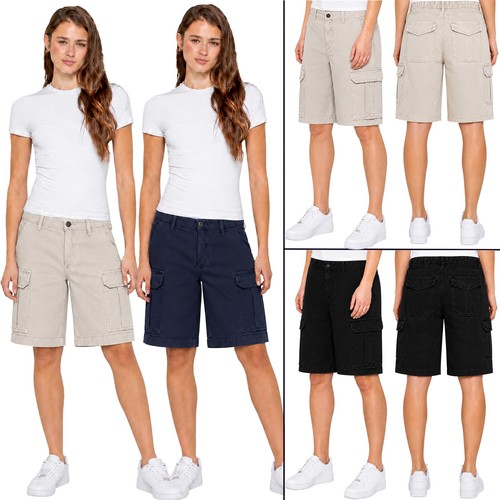 Enzo damen cargo shorts mid - damen,