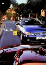 296211) Renault Megane Coupe + Cabrio Prospekt 05/2001