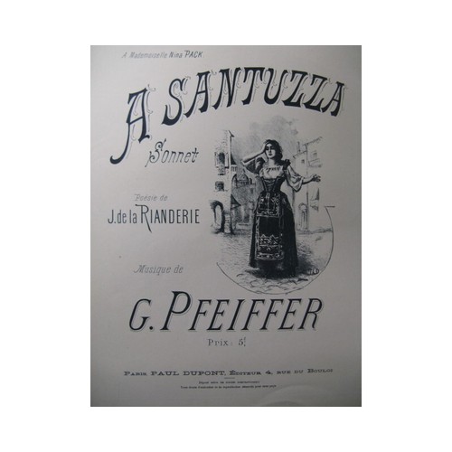 Pfeiffer santuzza klavier - pfeiffer,