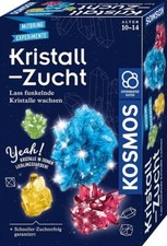 KOSMOS 657840 Kristall-Zucht Experimentierset, Kristalle in deinen Lieblingsfarb