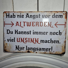 Blechschild Sprüche Lustige
