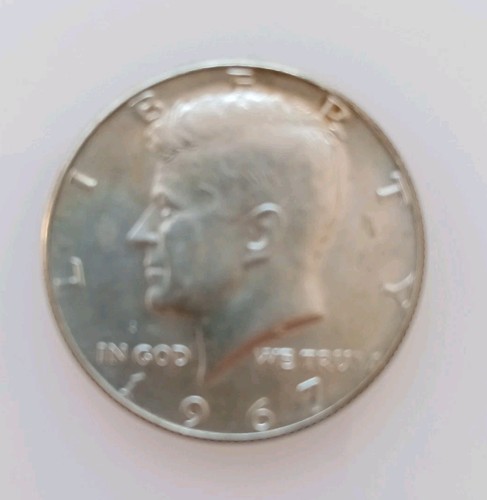 Usa half dollar kennedy 1967 - half,