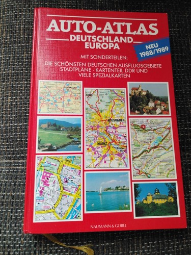 Auto atlas deutschland - auto-atlas, europa