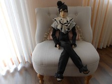 Antike boudoir puppe pierrot - boudoir,