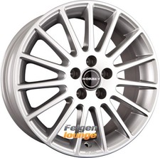 4x BORBET LS Kristallsilber