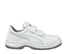 Sicherheitsschuh PUMA Absolute low S2 SRC EN ISO 20345 weiß, Klett Labor Küche L