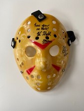 KANE HODDER & SEAN CUNNINGHAM In-Person signiert Autogramm MASKE FRIDAY THE 13TH