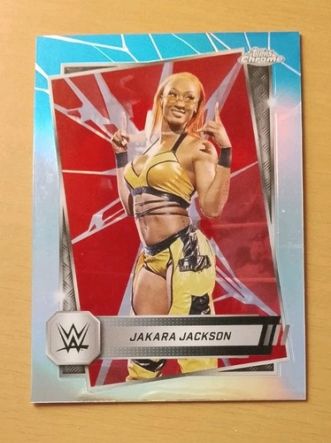 2025 topps chrome - wwe, jakara