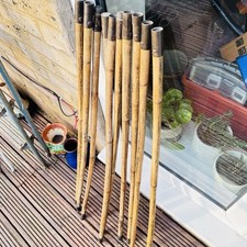 Antikes Bambus Holz & Messing