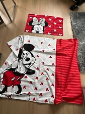 Primark Home Single Bettwäsche, Disney, Weiß/Rot, Neuwertig!