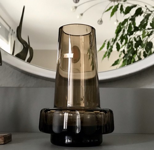 60er vintage vase - vase, glasvase
