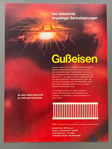 Fkr gußeisen buderus - gußeisen, wetzlar