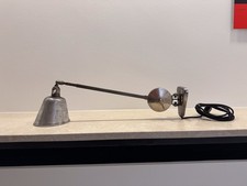 Schröder Lobenstein Wandleuchte, Wandlampe mit Teleskop-Arm