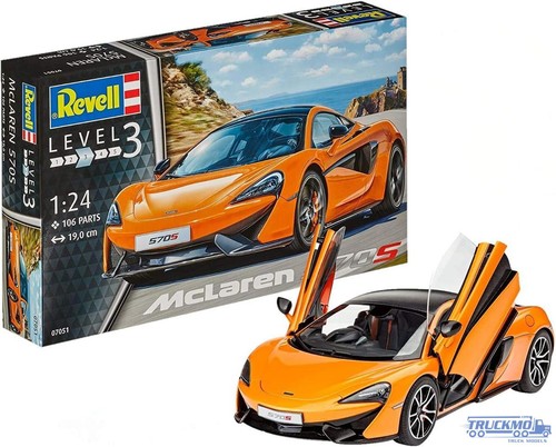 Revell autos mclaren - autos, 1:24