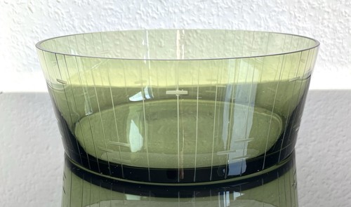 Schale glasschale rauchglas - glasschale,