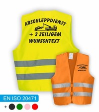 ABSCHLEPPDIENST Warnweste |