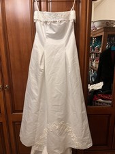 weißes Hochzeit / Ballkleid /