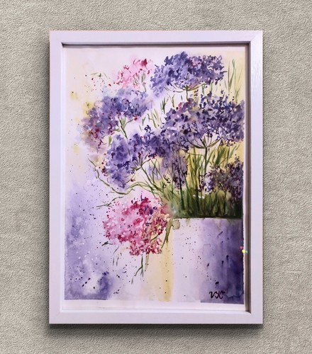 Original lila blumen - lila,