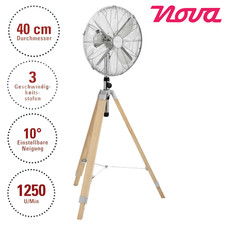 NOVA Standventilator Chrom 