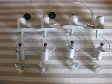 Leuchte Spots Strahler Halogen Hochvolt-Set 4  Bopp Deck/Wand LampeNP150E