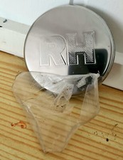 RH Alurad Nabendeckel Felgendeckel Nabenkappe Silber NEU