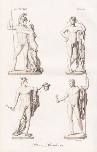 Perseus paris mars - paris, venus