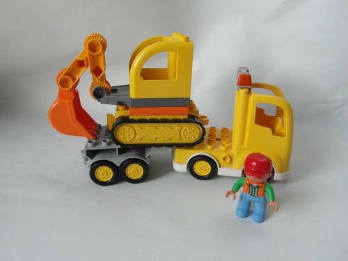 Lego duplo lkw - lkw, tieflader