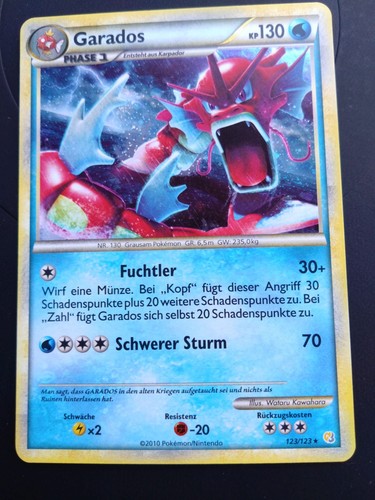 Pokemon karte garados shiny - pokemon,