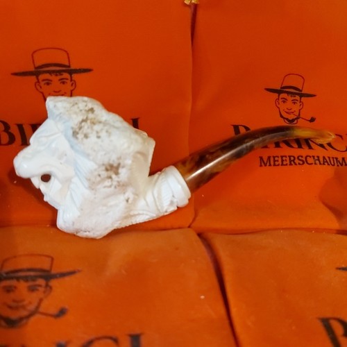 Large meerschaum pfeife - meerschaum,