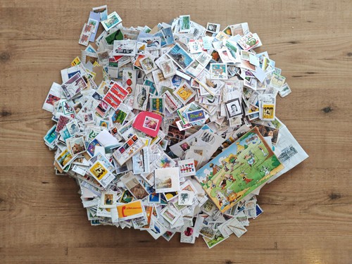 Briefmarken aus nachlass - briefmarken,
