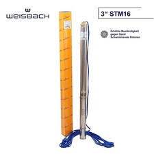3" WEISBACH Tiefbrunnenpumpe