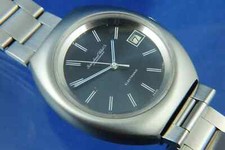 IWC Electronic Stimmgabel Edelstahl Uhr Vintage um 1970