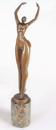 Bronze skulptur massiv - bronze,