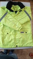 Reitjacke M neon schwarz