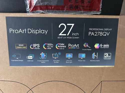 Asus proart pa278qv - pa278qv, wqhd