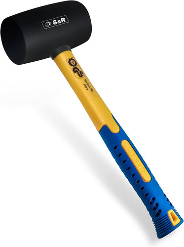 Gummihammer schwarz 560 - ,