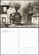 Kipsdorf-Altenberg (Erzgebirge) Schmalspurbahn Bahnhof 1983