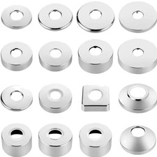 Duscharmatur Rosette Edelstahl