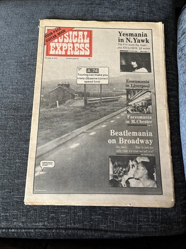 Nme magazine nov 1974 - magazine,