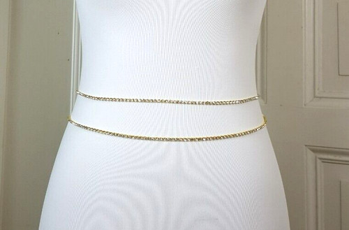 Bauchkette gold körperkette - bauchkette,