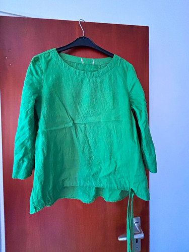 Damen tunika bluse grün - damen, tunika-bluse