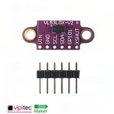 VL53L0X Infrarot Time-of-Flight Distanzsensor ✅3,3V ✅5V IR Laser ToF I2C Modul
